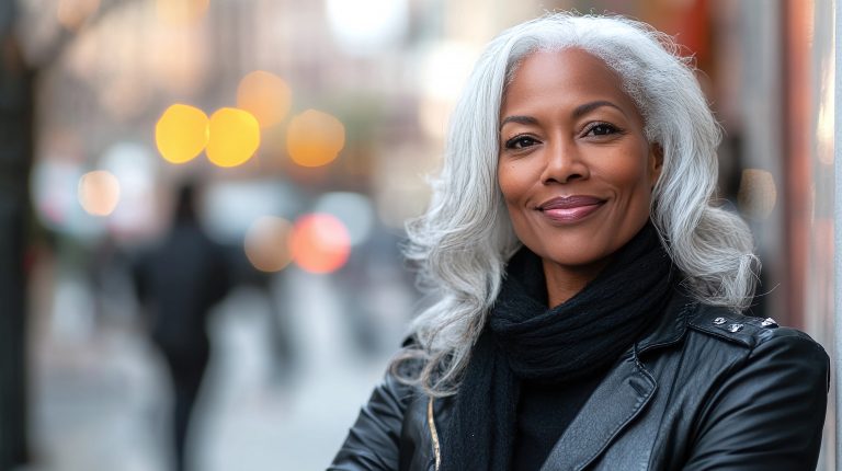How to wear gray hair without looking old